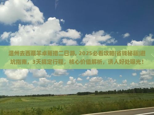 温州去西藏羊卓雍措二日游