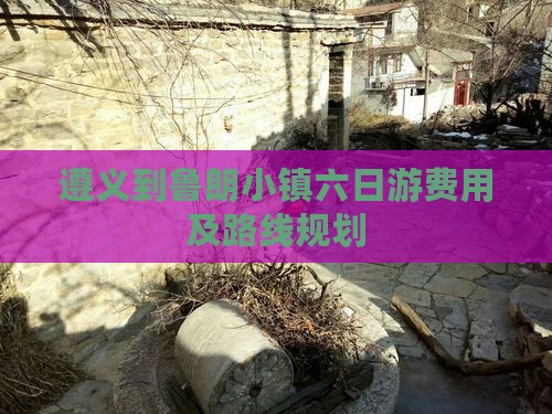 遵义到西藏鲁朗小镇六日游