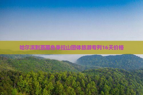 哈尔滨到西藏色季拉山团体旅游