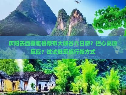 庆阳去西藏雅鲁藏布大峡谷六日游