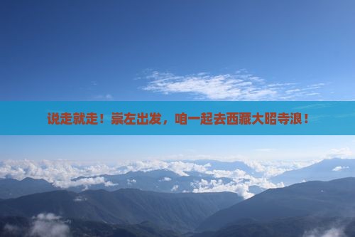 崇左去西藏大昭寺自由团