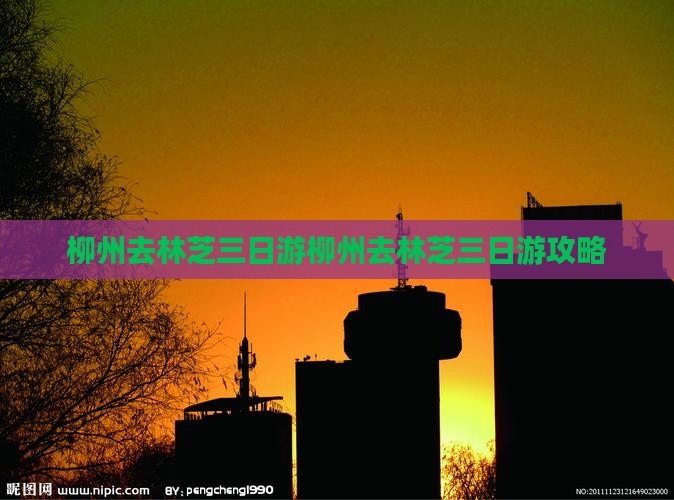 柳州去西藏林芝三日游