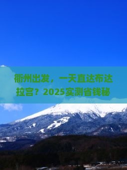 衢州去西藏布达拉宫一日