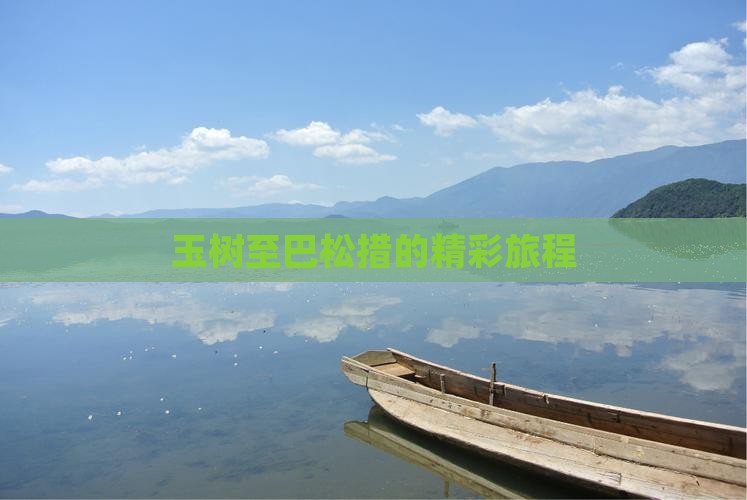 玉树至巴松措的精彩旅程