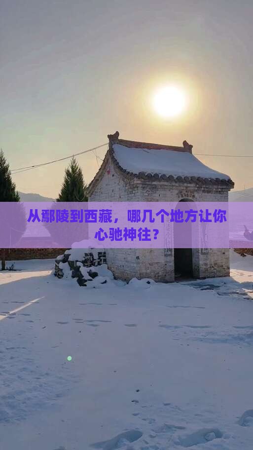 鄢陵县到西藏必去地