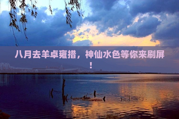 八月去西藏羊卓雍措攻略