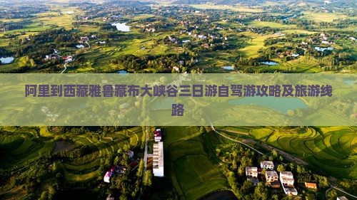 阿里到西藏雅鲁藏布大峡谷三日游