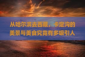 哈尔滨到西藏卡定沟旅游小吃