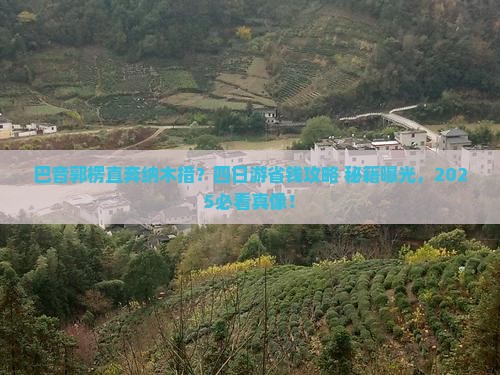 巴音郭楞去西藏纳木措四日游
