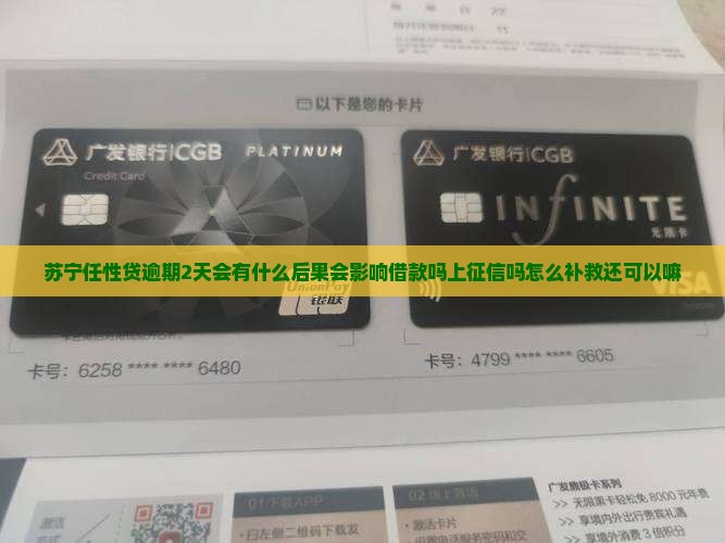 苏宁任性贷逾期2天会有什么后果会影响借款吗上征信吗怎么补救还可以嘛