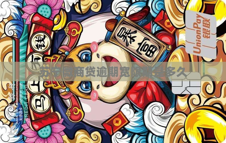 苏宁微商贷逾期宽限期是多久
