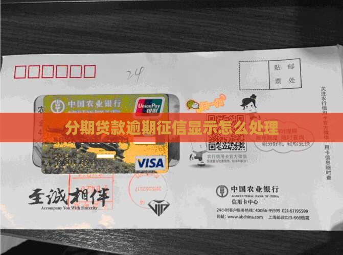 分期贷款逾期征信显示怎么处理