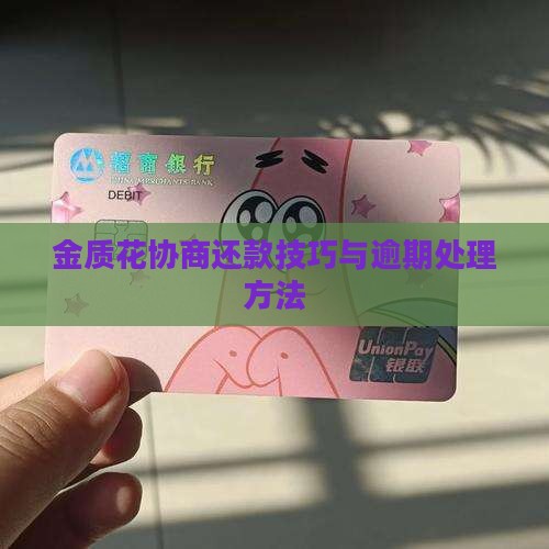 金质花协商还款技巧与逾期处理方法
