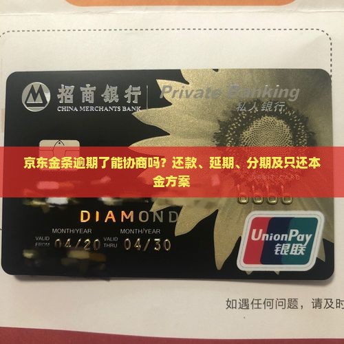 京东金条逾期了能协商吗？还款、延期、分期及只还本金方案