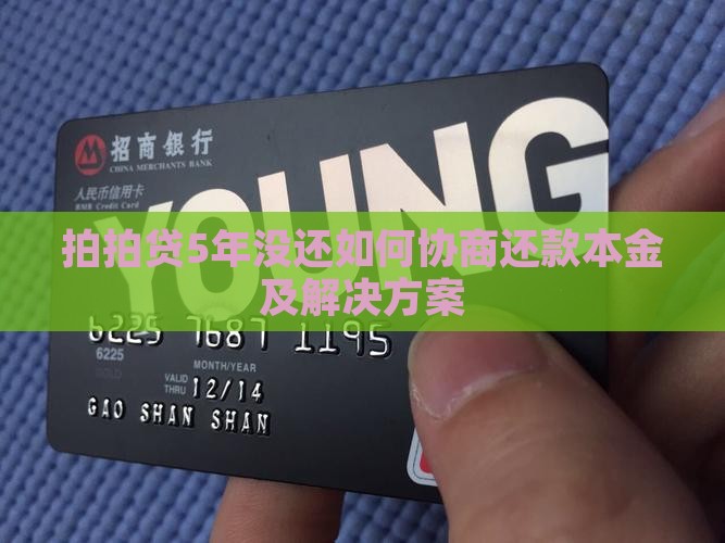拍拍贷5年没还如何协商还款本金及解决方案
