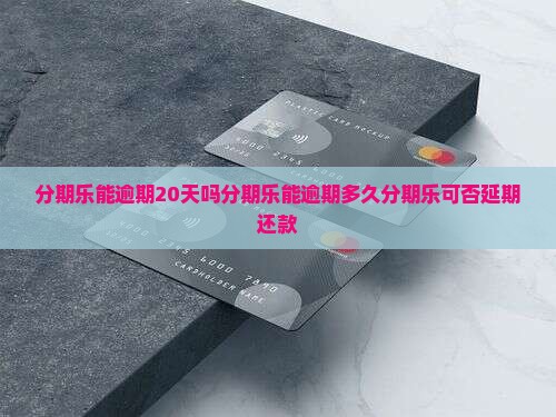 分期乐能逾期20天吗分期乐能逾期多久分期乐可否延期还款