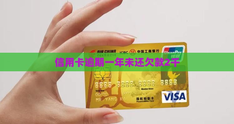 信用卡逾期一年未还欠款2千