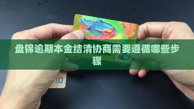 盘锦逾期本金结清协商需要遵循哪些步骤