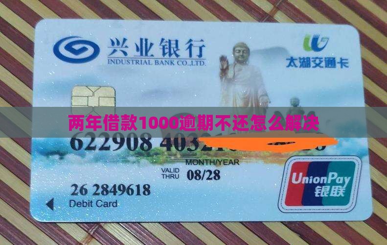 两年借款1000逾期不还怎么解决
