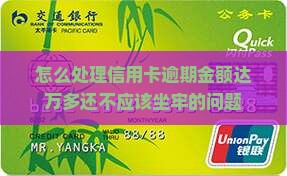怎么处理信用卡逾期金额达万多还不应该坐牢的问题