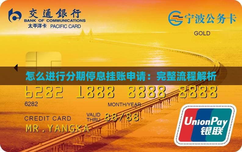 怎么进行分期停息挂账申请：完整流程解析