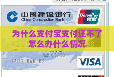 为什么支付宝支付还不了怎么办什么情况