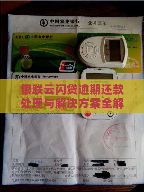 银联云闪贷逾期还款处理与解决方案全解析