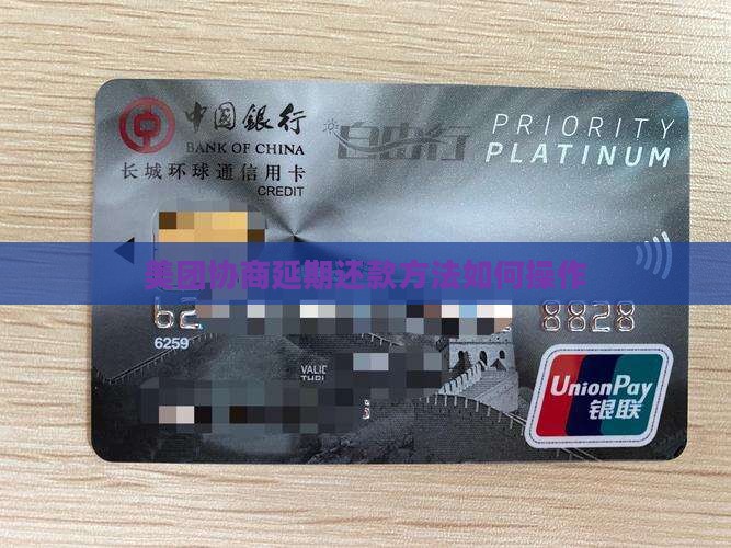 美团协商延期还款方法如何操作