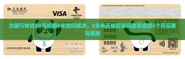 欠建行快贷30万逾期6年如何解决，3年未还被起诉风险及逾期3个月后果与费用
