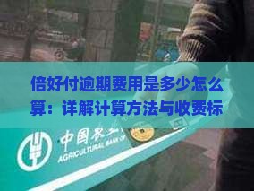 倍好付逾期费用是多少怎么算：详解计算方法与收费标准