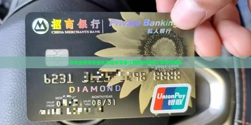 京东金条停息挂账流程中需要注意的逾期相关事项有哪些