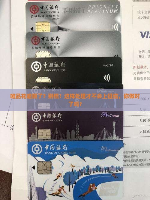 唯品花逾期上征信的解决方法和注意事项