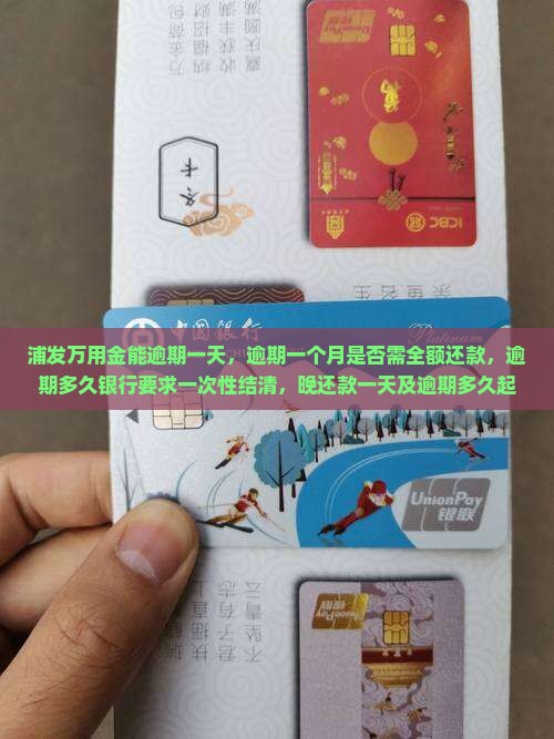 浦发万用金能逾期一天