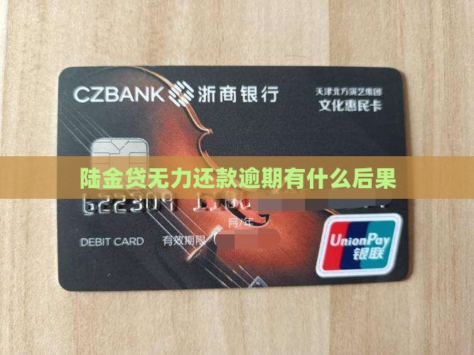 陆金贷无力还款会有什么后果