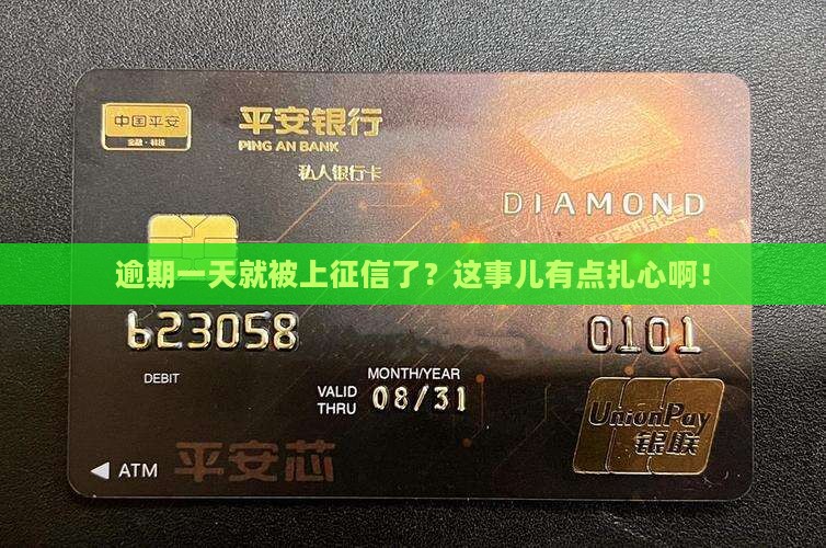 招行逾期一天上征信了