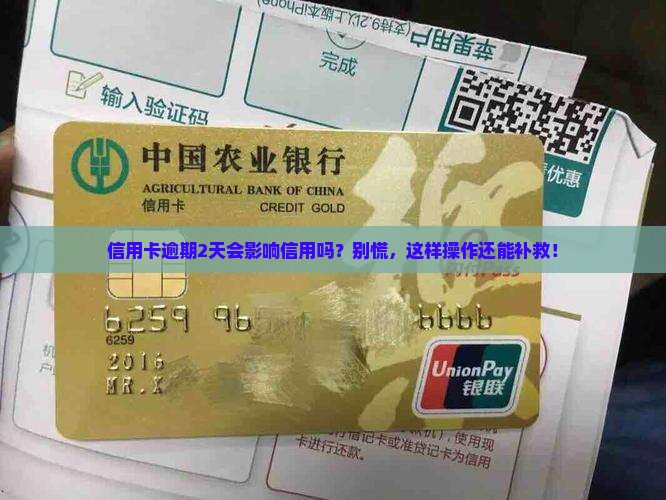 信用卡逾期2天有信用吗