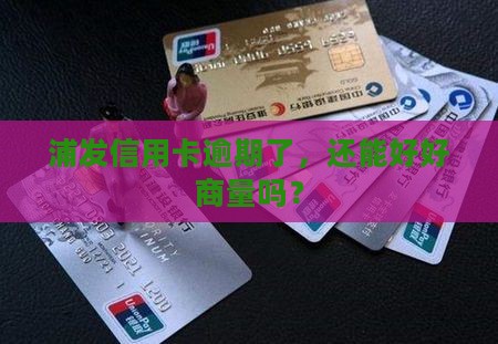 怎么协商浦发信用卡逾期还款