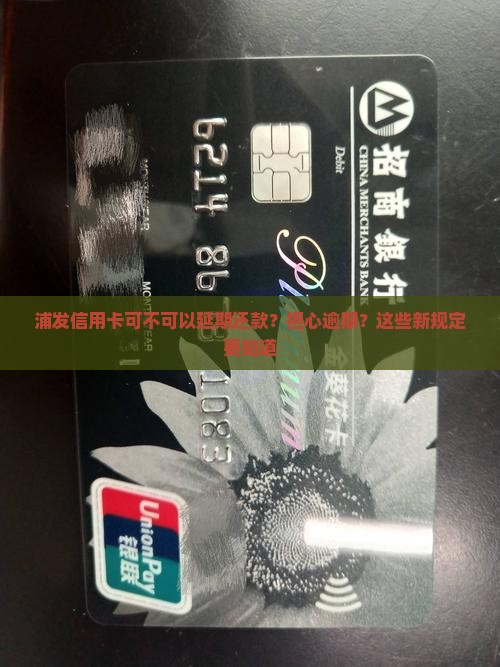 浦发信用卡可不可以延期还款