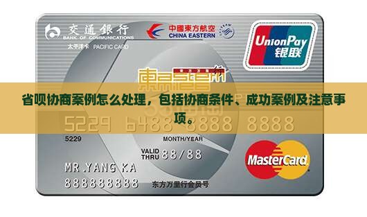 省呗协商案例怎么处理
