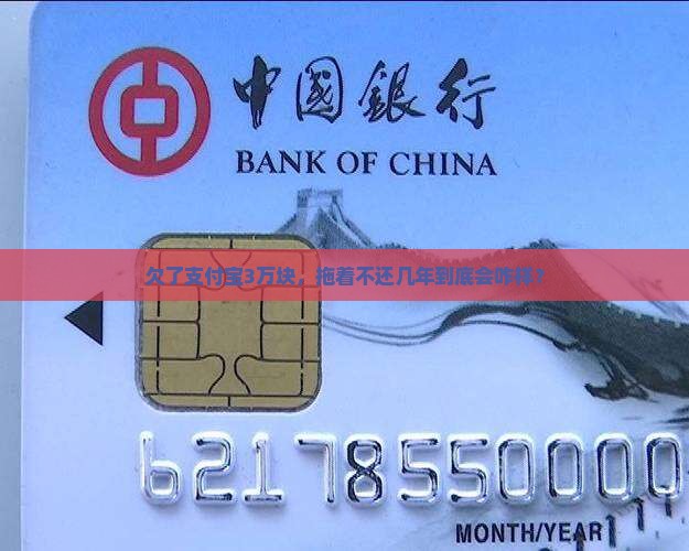 欠支付宝3万几年不还会有什么后果