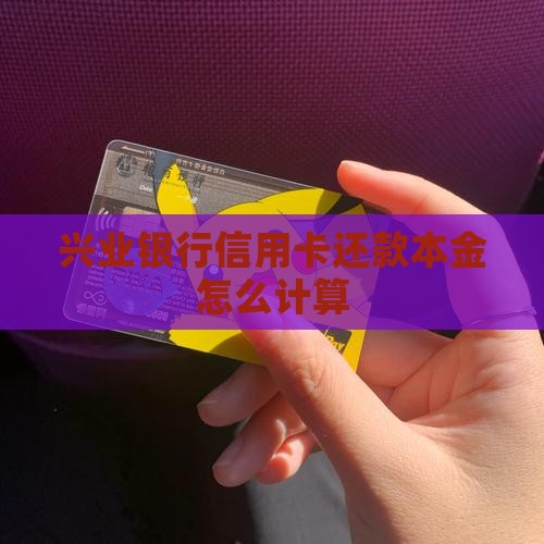 兴业银行信用卡还款本金怎么计算