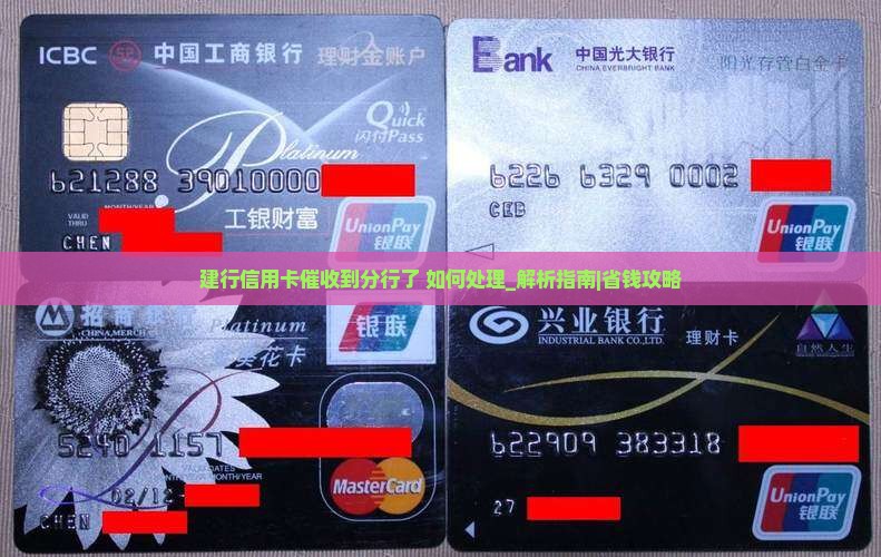 建行信用卡催收到分行了如何处理