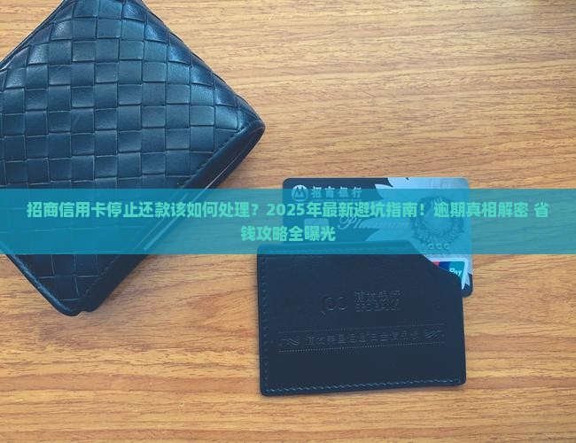 招商信用卡停止还款应该如何处理
