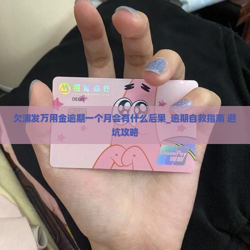 欠浦发万用金逾期一个月会有什么后果