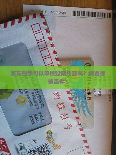 京东白条可以延期还款么需要哪些条件