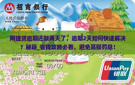 网捷贷逾期还款两天了
