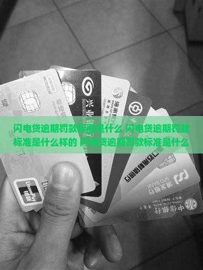 闪电贷逾期罚款标准是什么