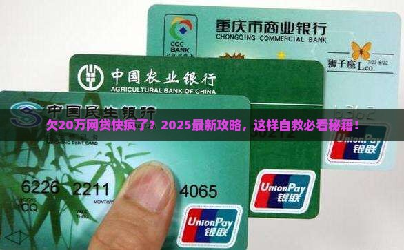 欠20万网贷快疯了怎么办