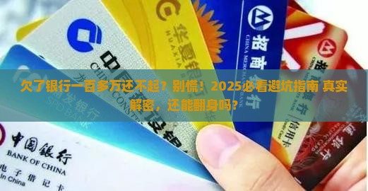 欠了银行一百多万还不起怎么办