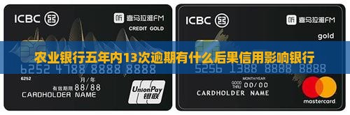 农业银行五年内13次逾期会有什么后果